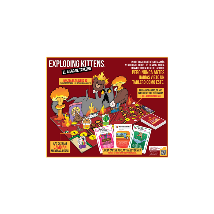 Juego Mesa Exploding Kittens: El Juego 2 Juego Mesa Exploding Kittens: El Juego 2