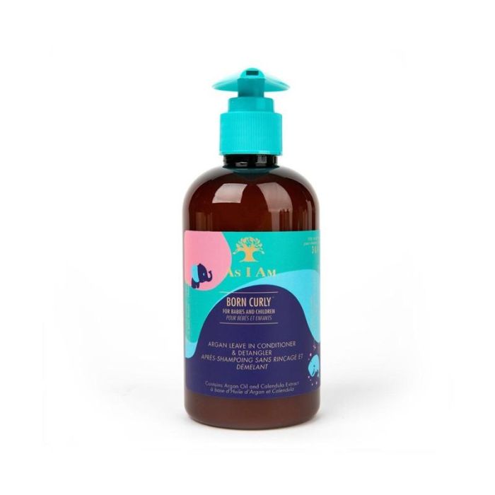 As I Am Born Curly Argan Leave In & Detangler 240 mL As I Am