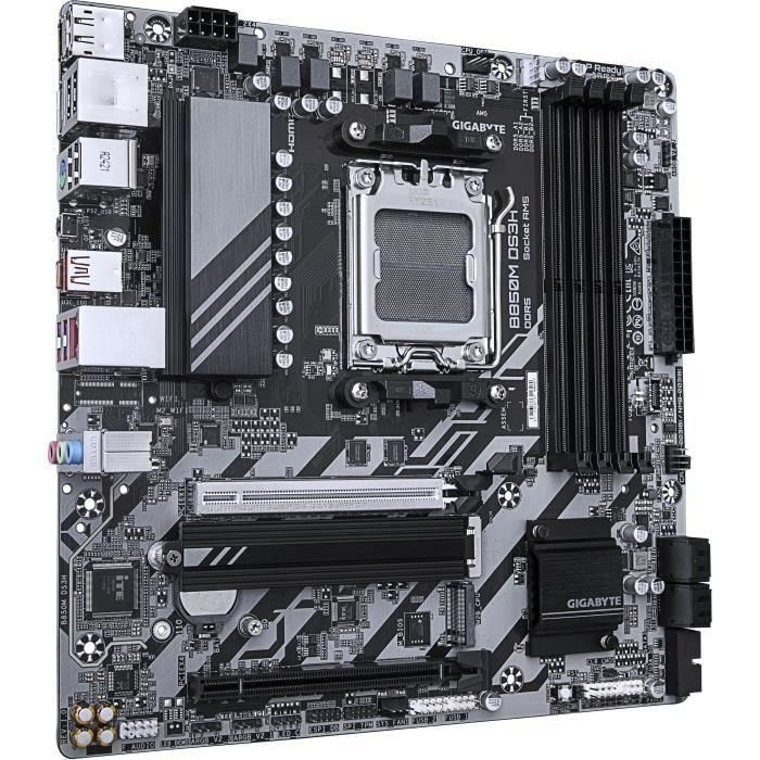 Gigabyte B850M DS3H Placa Base AM5 para AMD Ryzen 7000/8000/9000, DDR5 hasta 8200MHz, PCIe 5.0, USB 3.2 Gen 2, LAN 2.5G - 9MB85MS3H-00-G10 2 Gigabyte B850M DS3H Placa Base AM5 para AMD Ryzen 7000/8000/9000, DDR5 hasta 8200MHz, PCIe 5.0, USB 3.2 Gen 2, LAN 2.5G - 9MB85MS3H-00-G10 2