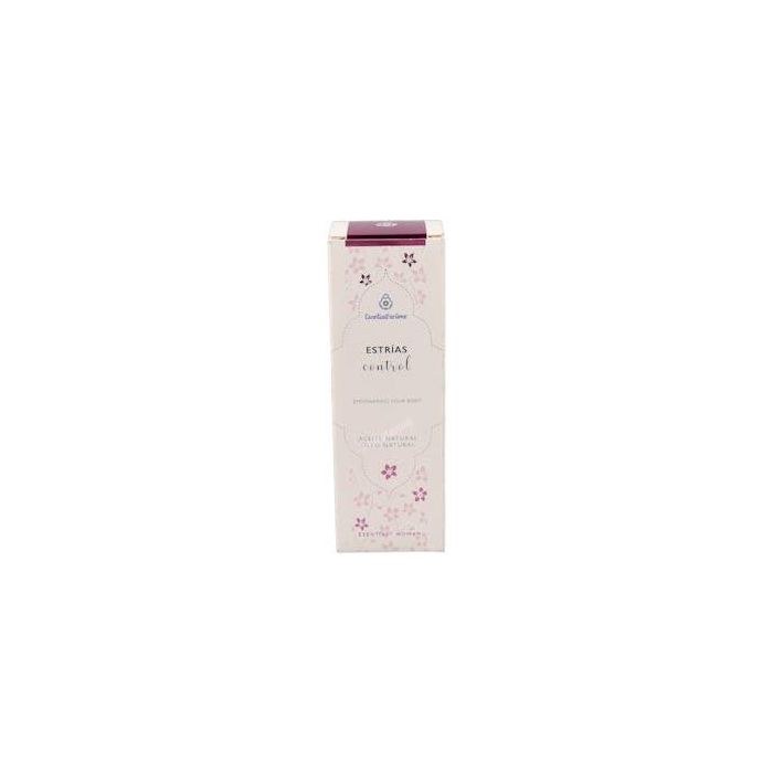 Esential AROMS Aceite corporal anti-estrías control 100ml. Hidratante y elasticidad para la piel, apto veganos