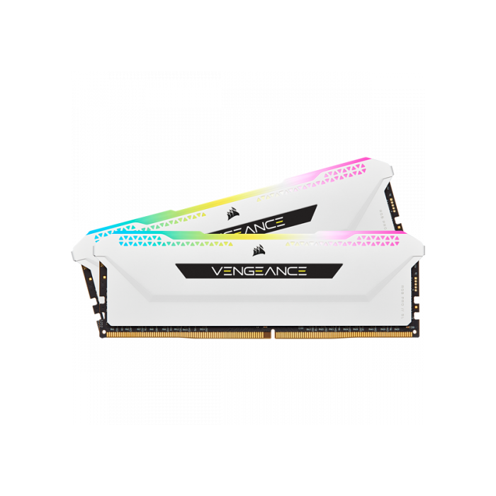Corsair Vengeance RGB Pro 16GB (2x8GB) DDR4 3200MHz CL16 Blanco para PC 6