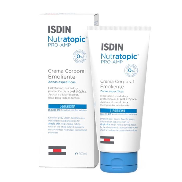 Isdin Nutra-topic pro amp crema corporal emoliente 200 ml