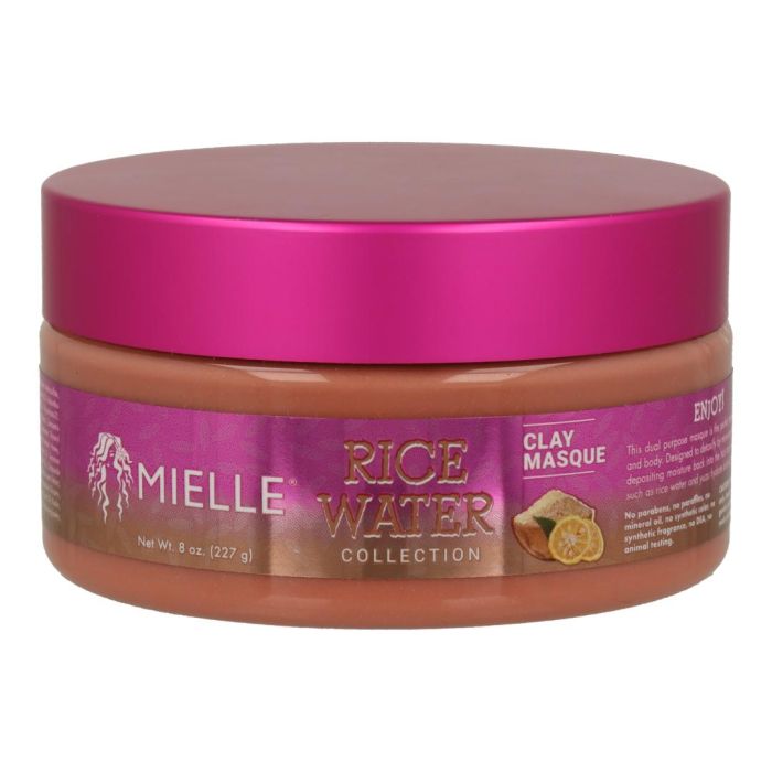 Mielle Rice Water Mascarilla de Arcilla para Cabello y Cuerpo 227 g Mielle Rice Water Mascarilla de Arcilla para Cabello y Cuerpo 227 g