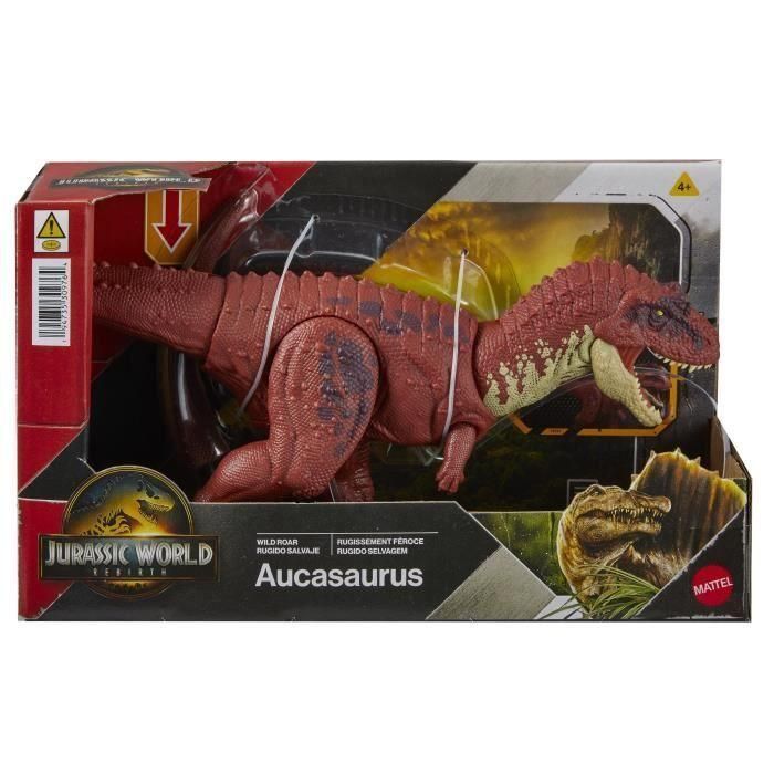 Mattel Dinosaurio Jurassic World Wild Roar, Figura de Acción Surtida con Sonido Rugido Realista (Pilas LR44) 3