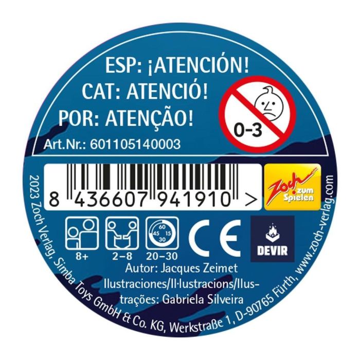 Devir Bgfanmtr Fantasma Blitz Mini - Juego de Mesa Clásico Familiar Reflejos y Agudeza Visual Portátil en Lata Español/Portugués +8 años 4 Devir Bgfanmtr Fantasma Blitz Mini - Juego de Mesa Clásico Familiar Reflejos y Agudeza Visual Portátil en Lata Español/Portugués +8 años 4