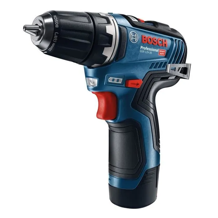 Bosch Professional Taladro Inalámbrico GSR 12V-35 12V 35Nm Profesional en Caja de Cartón sin Batería ni Cargador 2