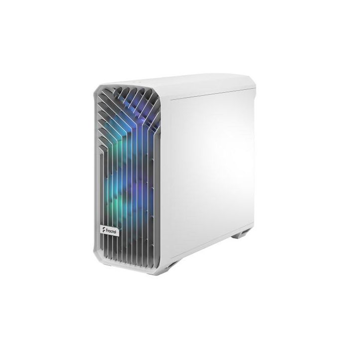Fractal Design Torrent Blanco Caja de PC con 2x180mm Ventiladores Frontales y 3x140mm Ventiladores Inferiores, Soporta ATX, EATX, ITX 4
