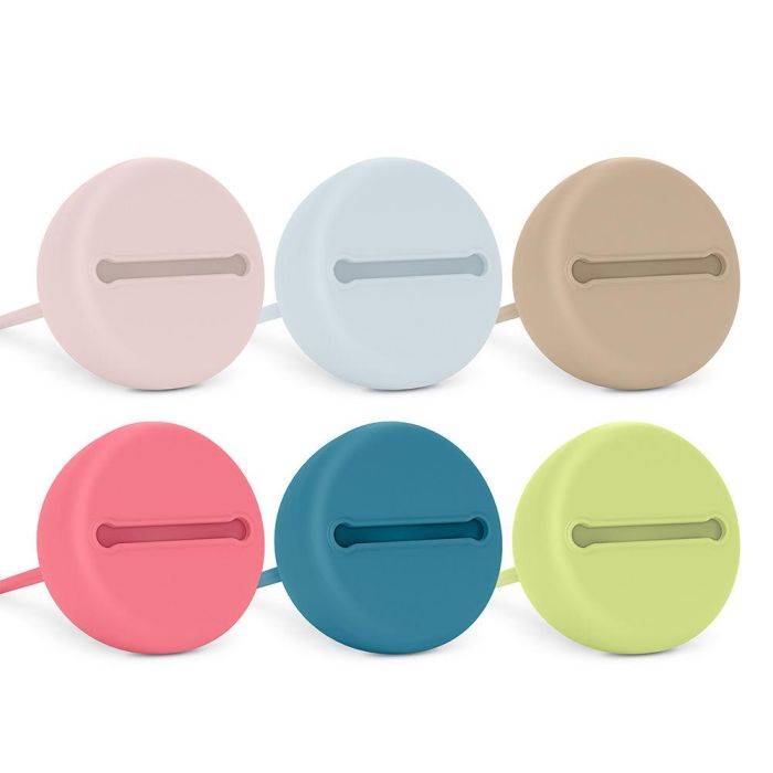 Suavinex Portachupetes SELECTION Estuche Organizador para hasta dos Chupetes o Accesorios, Silicona, Asa Adaptable, Fácil de Colgar Suavinex Portachupetes SELECTION Estuche Organizador para hasta dos Chupetes o Accesorios, Silicona, Asa Adaptable, Fácil de Colgar