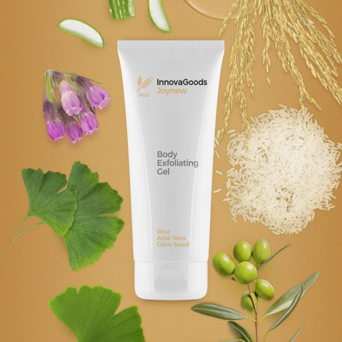 Gel Exfoliante Corporal Rice Joynew InnovaGoods 200 ml 4 Gel Exfoliante Corporal Rice Joynew InnovaGoods 200 ml 4