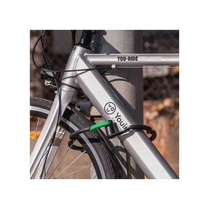 Youin Candado con Luz LED Plegable, Resistente al Agua, 100 Lumens, 2 Modos de Luz, MA1019 - Negro/Verde 1 Youin Candado con Luz LED Plegable, Resistente al Agua, 100 Lumens, 2 Modos de Luz, MA1019 - Negro/Verde 1
