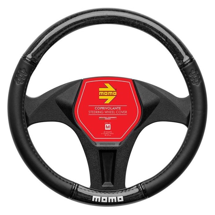 Funda Volante Momo Luxury Wood Black M 38-39 cm MOMLSWC0LXBLK Funda Volante Momo Luxury Wood Black M 38-39 cm MOMLSWC0LXBLK