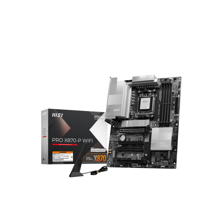 Placa MSI Pro X870-P Wifi,Amd,Am5,X870,4Ddr5,Atx