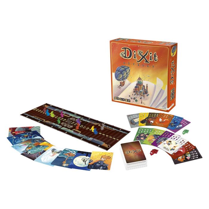 Libellud Dixit Odyssey Juego de Mesa para 3-12 Jugadores, 6 Años, 84 Cartas Nuevas 1