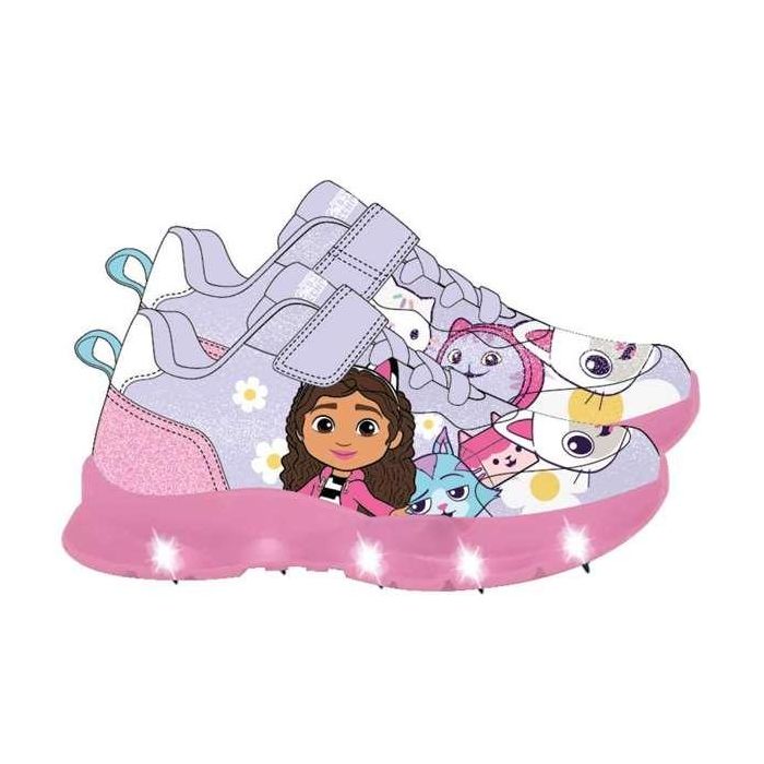 Cerdá T024 Deportiva con Luces Suela TPR Gabby's Dollhouse LILAC Talla 24 Cerdá T024 Deportiva con Luces Suela TPR Gabby's Dollhouse LILAC Talla 24