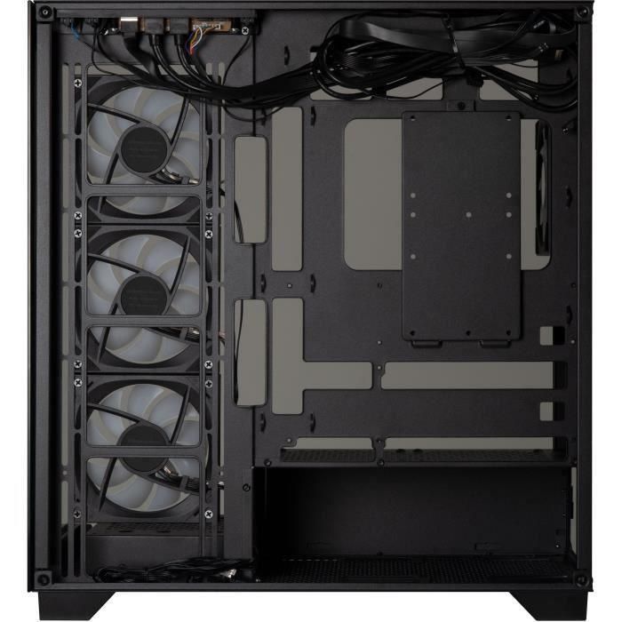 Bitfenix BIT1731198585492 Caja PC CETO Premium Edition Torre media ATX Negro Vidrio templado USB-C A-RGB 3