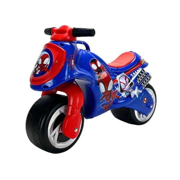 Injusa Correpasillos Moto Neox Spiderman para Niños +18 meses, Material Plástico, Color Azul, 69x27,5x49 cm 3 Injusa Correpasillos Moto Neox Spiderman para Niños +18 meses, Material Plástico, Color Azul, 69x27,5x49 cm 3