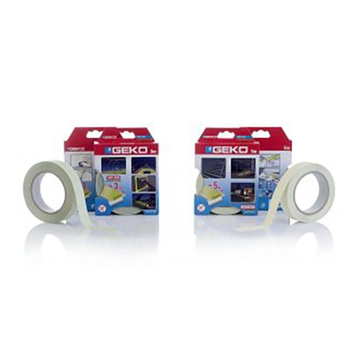 Geko 25mm x 5m Cinta Antideslizante Fotoluminiscente No Abrasiva Verde