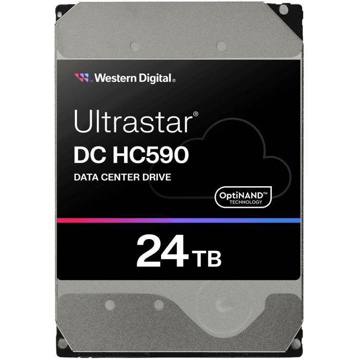 24TB WD Ultrastar DC HC590 7200RPM 512MB Ent. 1 24TB WD Ultrastar DC HC590 7200RPM 512MB Ent. 1