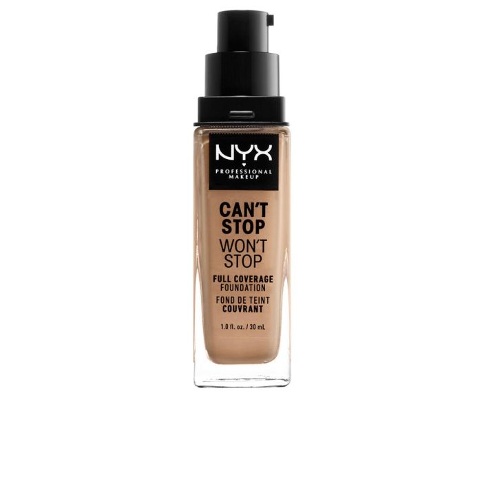Base de Maquillaje Fluida Can't Stop Won't Stop NYX (30 ml) (30 ml) 14 Base de Maquillaje Fluida Can't Stop Won't Stop NYX (30 ml) (30 ml) 14