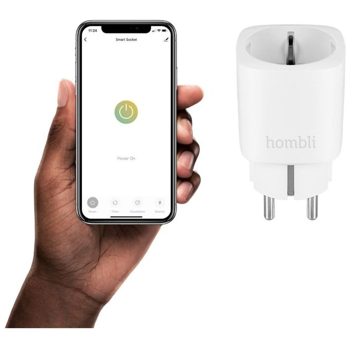 Hombli smarte Steckdose EU. weiß 2