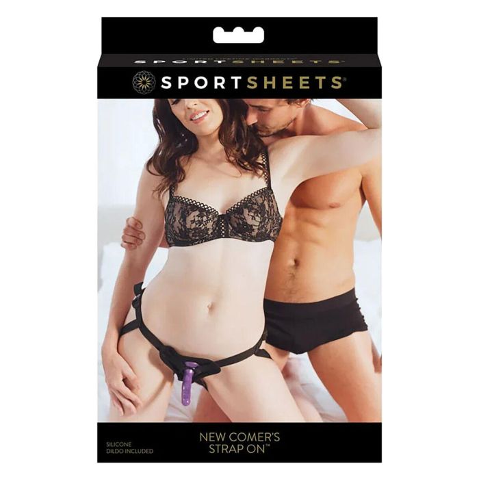 Consolador con arnés Sportsheets 5