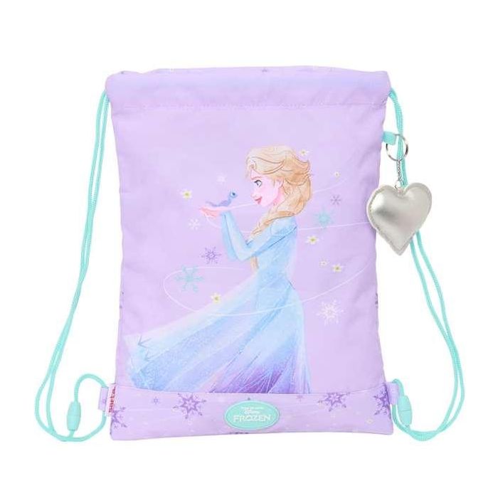 Bolsa Mochila con Cuerdas Frozen Spirit Lila 26 x 34 x 1 cm 0 Bolsa Mochila con Cuerdas Frozen Spirit Lila 26 x 34 x 1 cm 0