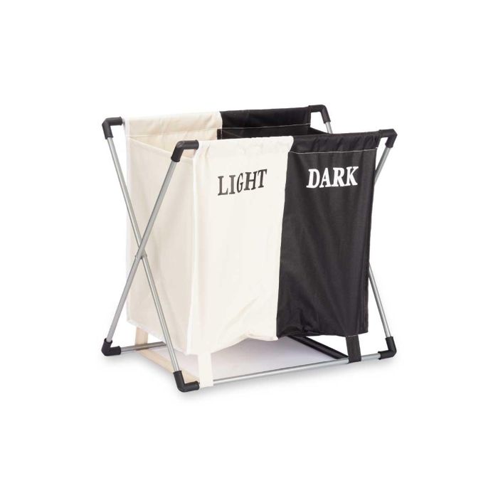 Ropero Doble Ropa Sucia Kipit 60X34CM (6 Unidades) 1 Ropero Doble Ropa Sucia Kipit 60X34CM (6 Unidades) 1