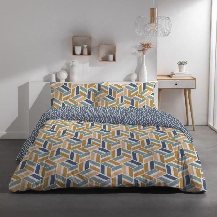 Juego de cama doble - TODAY - Sunshine 15,32 - 220 x 240 cm - 100% Algodón estampado Juego de cama doble - TODAY - Sunshine 15,32 - 220 x 240 cm - 100% Algodón estampado