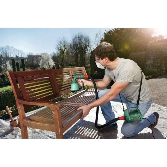 BOSCH Pistola de pintura PFS 1000 410W - 800mL 5 BOSCH Pistola de pintura PFS 1000 410W - 800mL 5