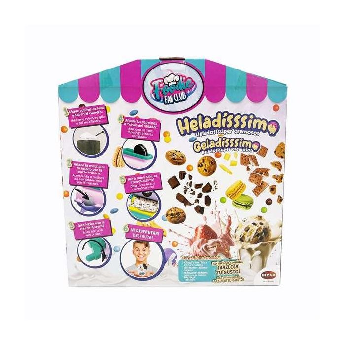 Juego heladississimo personaliza helados. incluye tarrina, cuchara y libro de recetas 1 Juego heladississimo personaliza helados. incluye tarrina, cuchara y libro de recetas 1