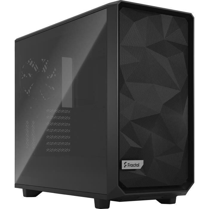 Fractal Design Meshify 2 Black Window Torre PC Negro con Ventana Lateral