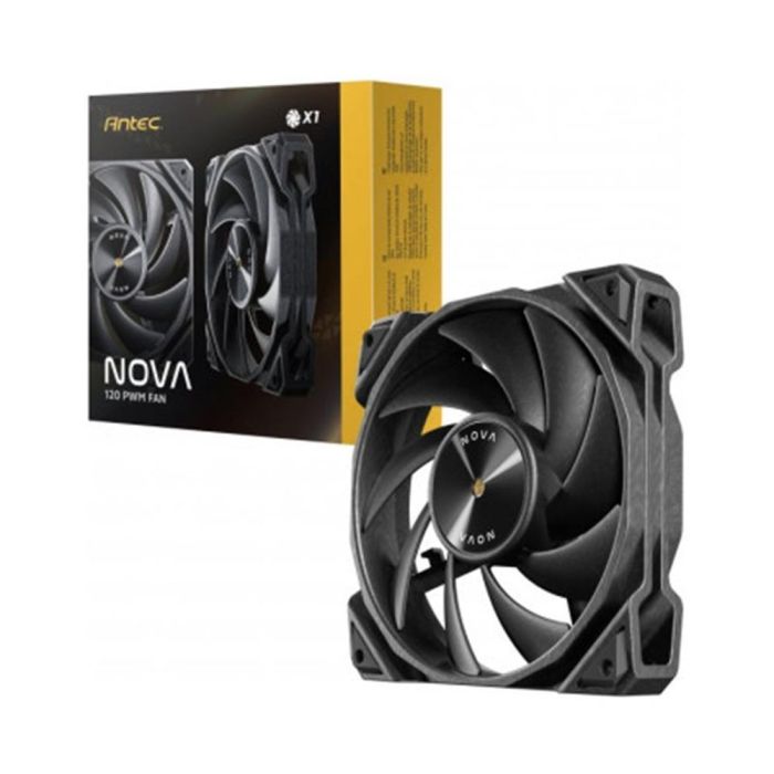 Antec Ventilador de Carcasa de Ordenador Nova 12 cm Negro 1 pieza