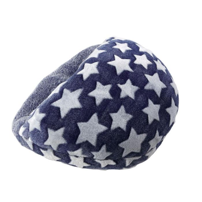 Calienta Pies Diseño Estrellas Azul Marino 40*40 cm Calienta Pies Diseño Estrellas Azul Marino 40*40 cm