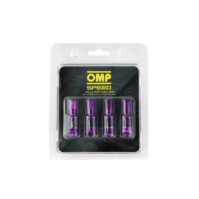 Válvula OMP Aluminio Violeta 4 uds 1 Válvula OMP Aluminio Violeta 4 uds 1