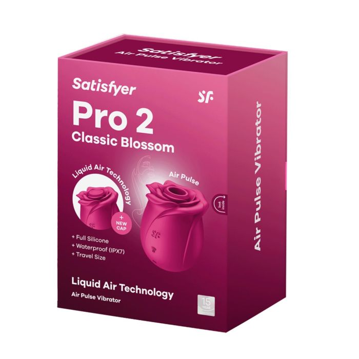 Satisfyer Pro2 air pulse vibrador rosa clasica Satisfyer Pro2 air pulse vibrador rosa clasica