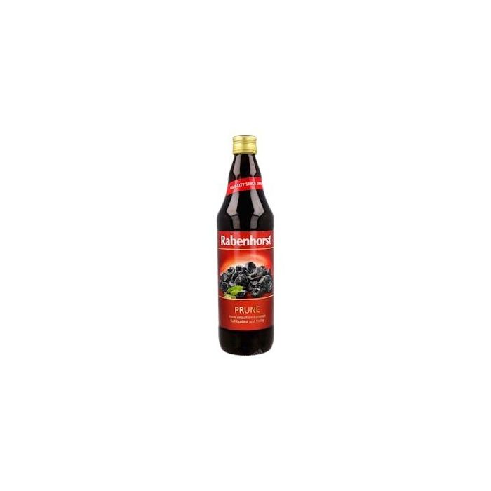 RABENHORST Bebida de Ciruela 750ml para la digestión y el estreñimiento, a base de extracto de ciruela seca