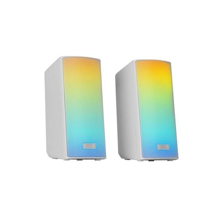 Altavoces con Bluetooth Mars Gaming MSRGB2W/ 15W/ 2.0/ Blancos 1 Altavoces con Bluetooth Mars Gaming MSRGB2W/ 15W/ 2.0/ Blancos 1
