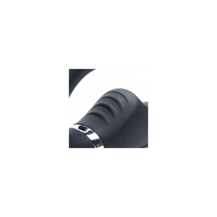 Consolador de Doble Penetración XR Negro Silicona 4 Consolador de Doble Penetración XR Negro Silicona 4