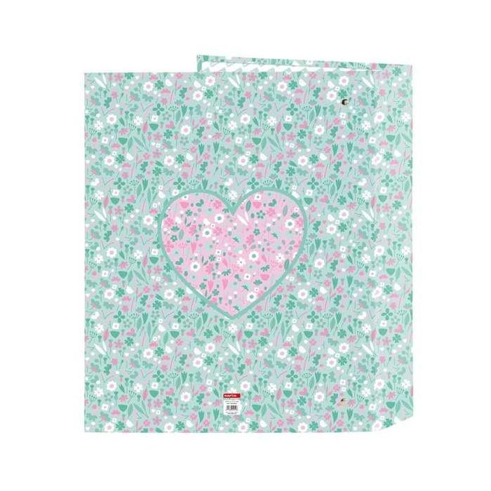 Carpeta de anillas Safta Cuore Menta A4 27 x 33 x 6 cm 1