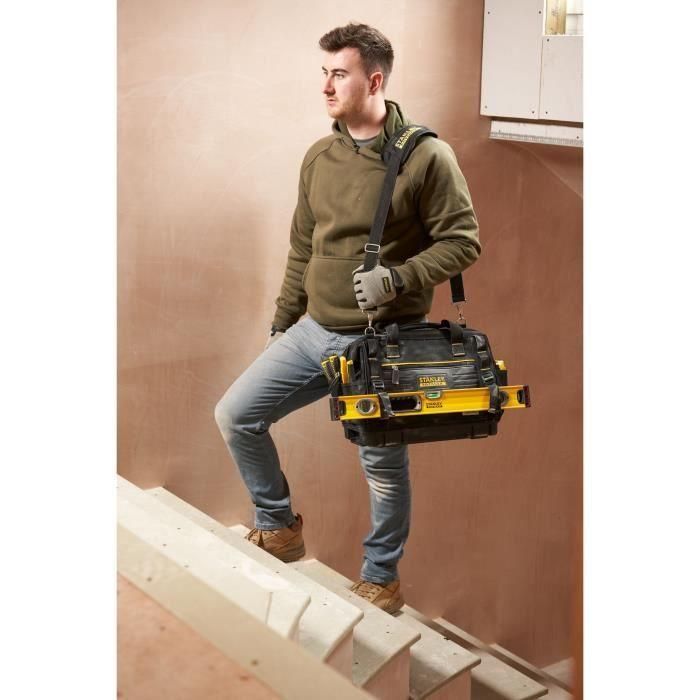 Bolsa de herramientas PRO-STACK - STANLEY FATMAX - FMST17627-1 - 45 cm - 25 kg de carga 2 Bolsa de herramientas PRO-STACK - STANLEY FATMAX - FMST17627-1 - 45 cm - 25 kg de carga 2