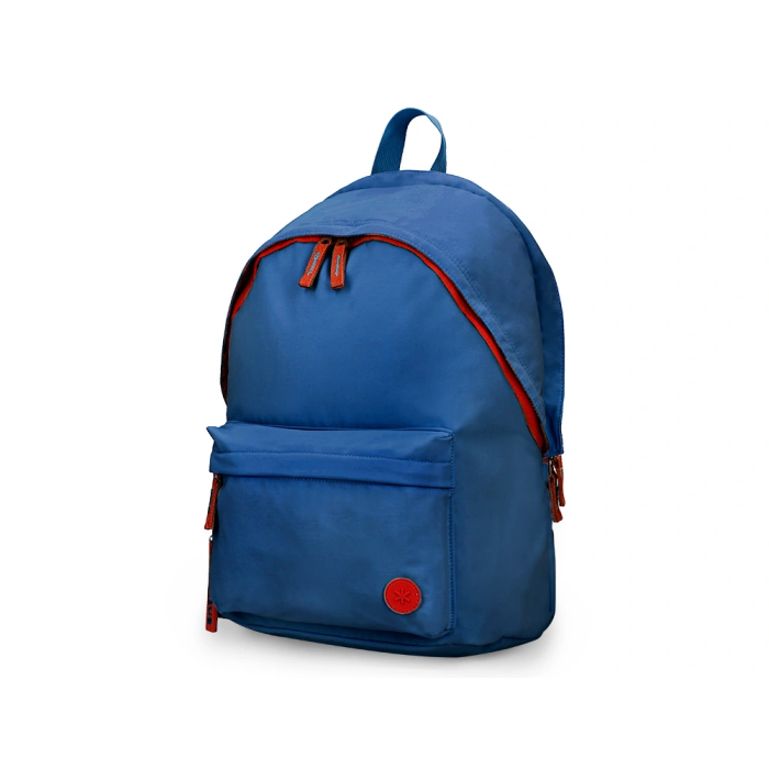 Antartik Mochila Basic Pack con Bolsillo para Portátil, Azul Marino, 20 L, 300x160x420 mm 2