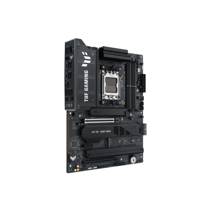 ASUS TUF GAMING X870E-PLUS WIFI7 90MB1M70-M0EAY0 Placa Base AMD AM5, X870E, 4DDR5 256GB, Wi-Fi 7, 2.5G LAN, 2USB4, ATX 2