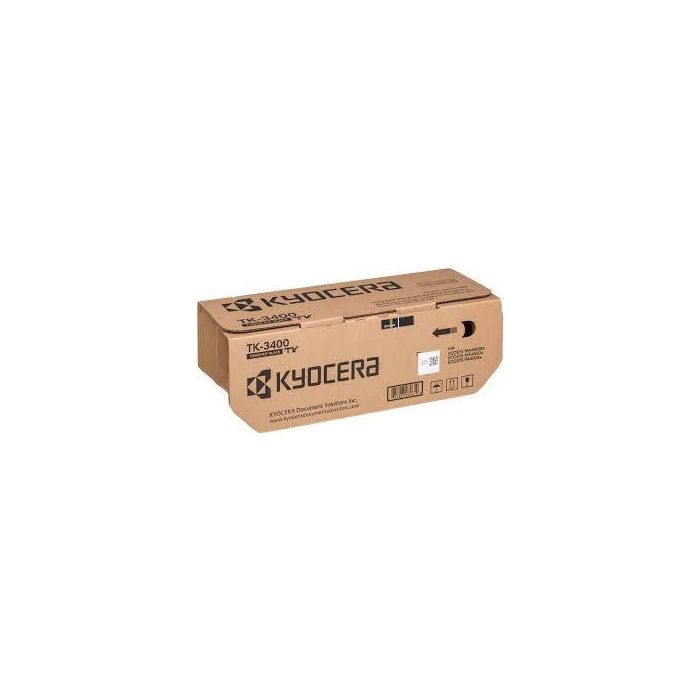 Kyocera-Mita Toner Negro TK-3400 para Ecosys PA4500X - 12.500 Páginas
