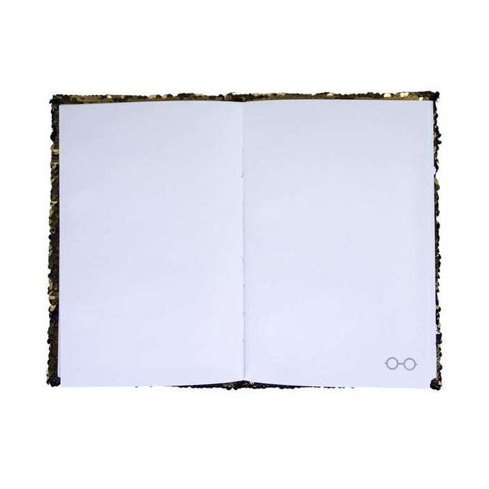 Cerdá Cuaderno Premium Lentejuelas Harry Potter Dorado 6 Cerdá Cuaderno Premium Lentejuelas Harry Potter Dorado 6