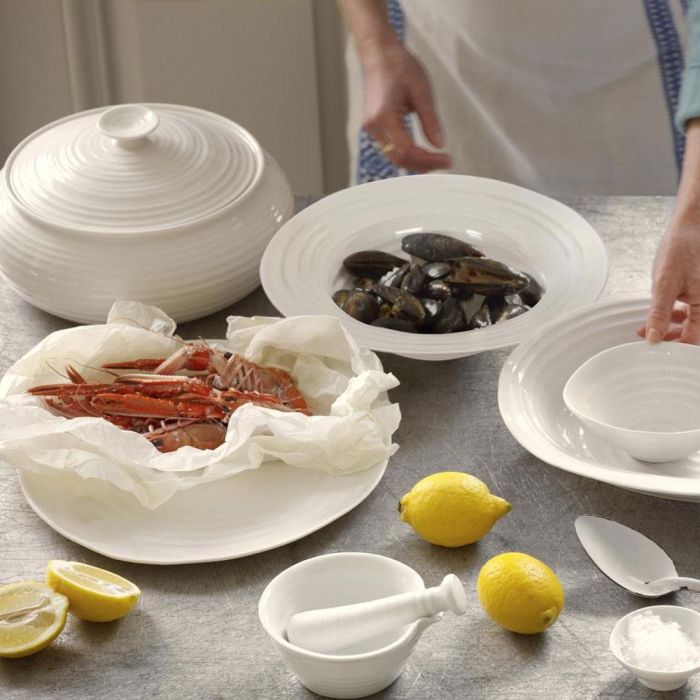 Portmeirion Fuente Redonda Sophie Conran 30,5 cm Apta para Horno Microondas Lavavajillas Congelador 2