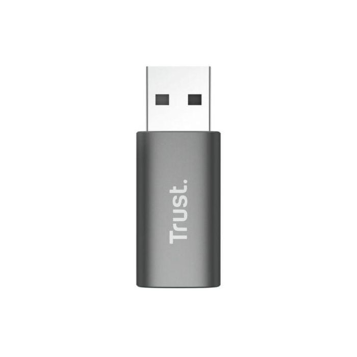 Trust 25573 Adaptador USB 3.2 GEN2 Calyx USB-A a USB-C Hembra para Transferencia de Datos y Carga. Pack de 2. 2 Trust 25573 Adaptador USB 3.2 GEN2 Calyx USB-A a USB-C Hembra para Transferencia de Datos y Carga. Pack de 2. 2