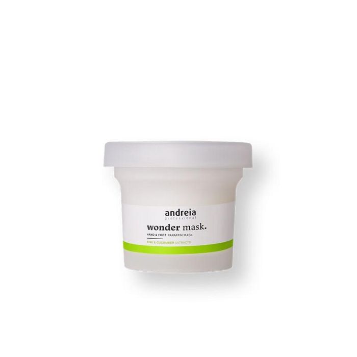 Andreia Mascarilla de Parafina para Manos y Pies Wonder Mask con Extractos de Kiwi y Pepino 200gr Andreia Mascarilla de Parafina para Manos y Pies Wonder Mask con Extractos de Kiwi y Pepino 200gr