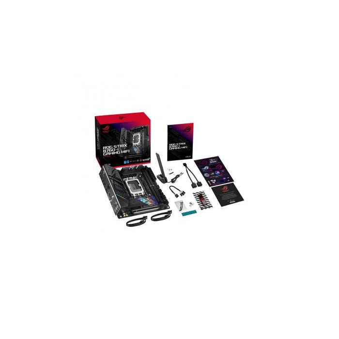 Asus ROG Strix B760-I Gaming WiFi, Intel LGA 1700, B760, Mini ITX, DDR5, Wi-Fi 6E, 90MB1D90-M0EAY0 3 Asus ROG Strix B760-I Gaming WiFi, Intel LGA 1700, B760, Mini ITX, DDR5, Wi-Fi 6E, 90MB1D90-M0EAY0 3