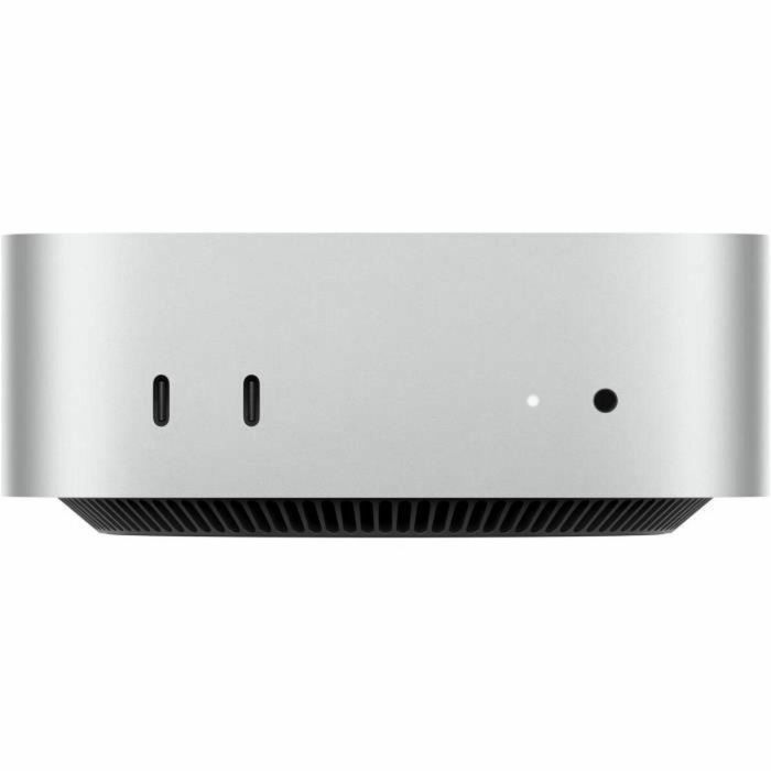 Apple MU9D3FNA Mac mini 2024 con Chip Apple M4, 16 GB de RAM, Almacenamiento SSD de 256 GB, CPU 10 Núcleos, GPU 10 Núcleos, Color Plata