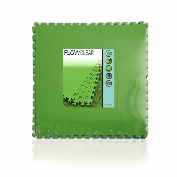 BESTWAY Juego de 9 alfombrillas protectoras preformadas - 78 x 78 cm 15 BESTWAY Juego de 9 alfombrillas protectoras preformadas - 78 x 78 cm 15
